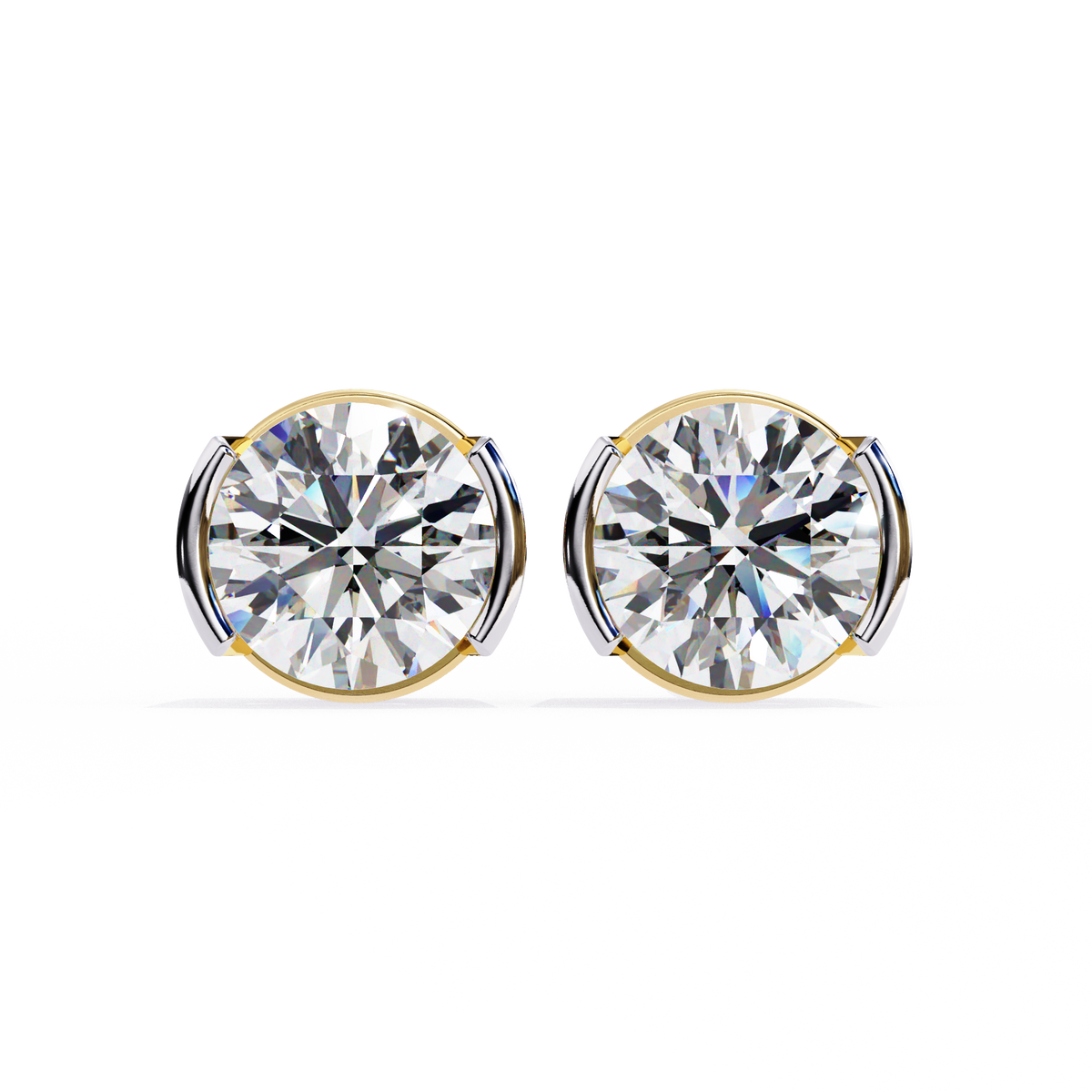 Daisy Solitaire Earring