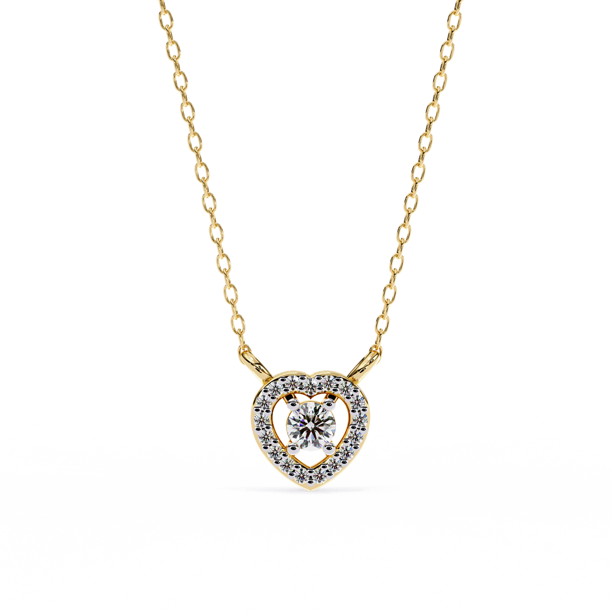 Alivia Solitaire Pendant