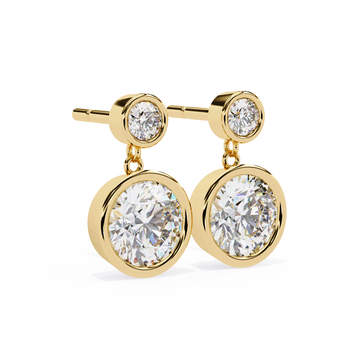 Adeline Solitaire Earring