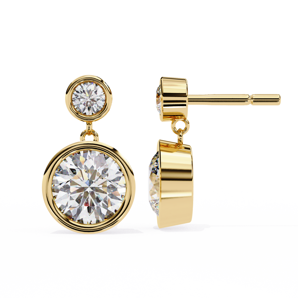 Adeline Solitaire Earring