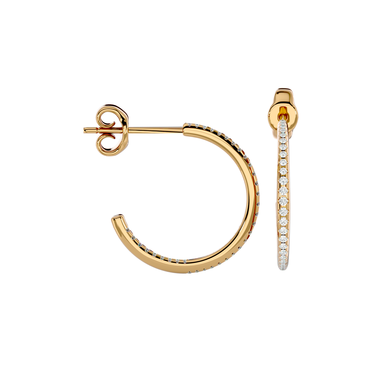 Jade Diamond Earring