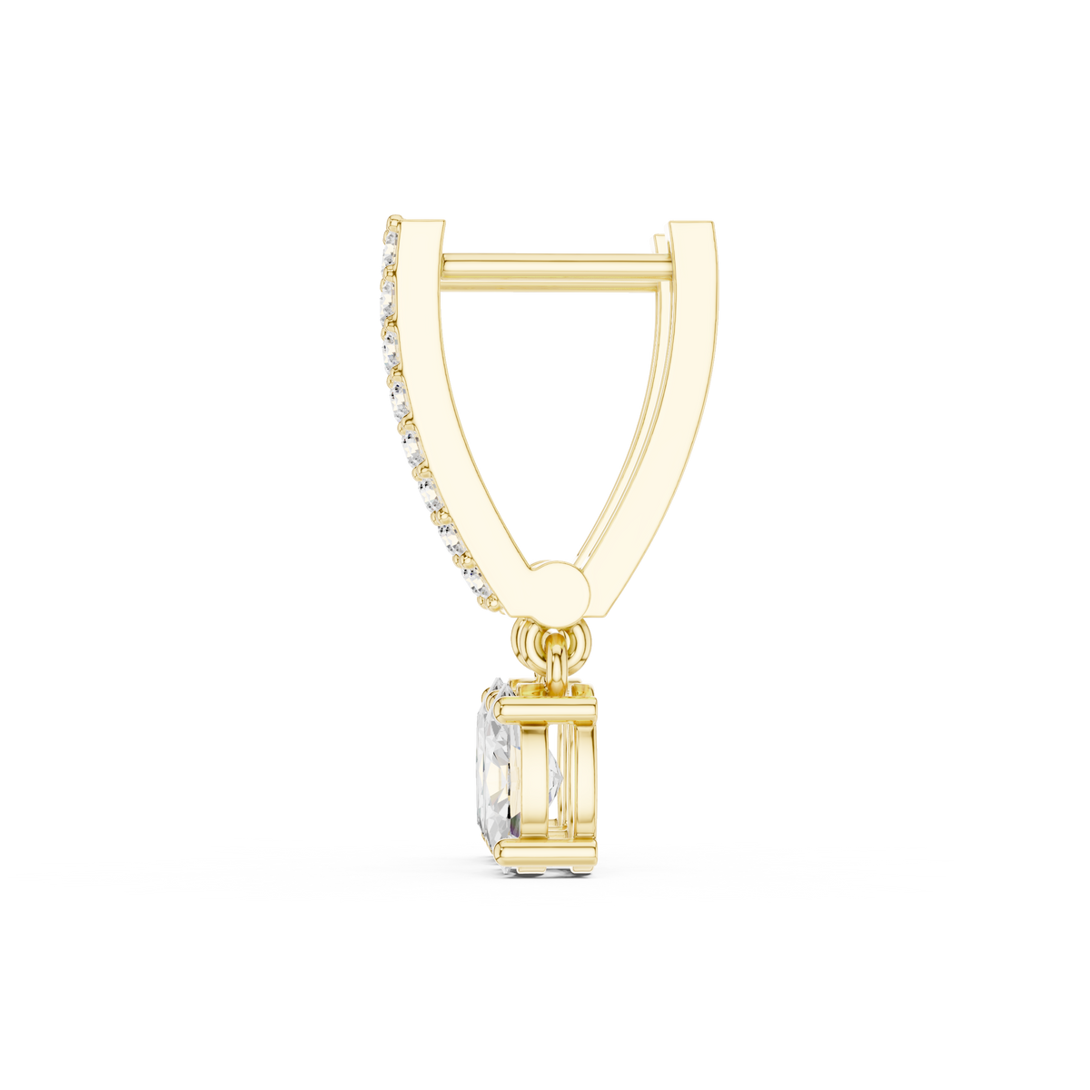 Clara Solitaire Earring