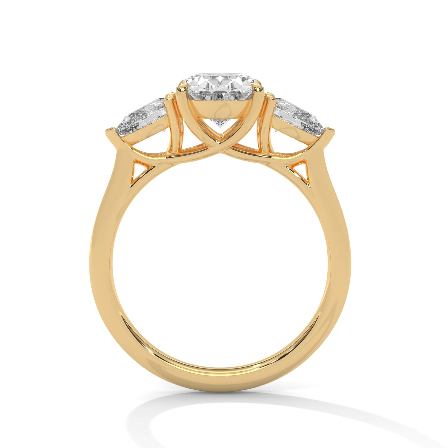 Hadley Three Stone Ring