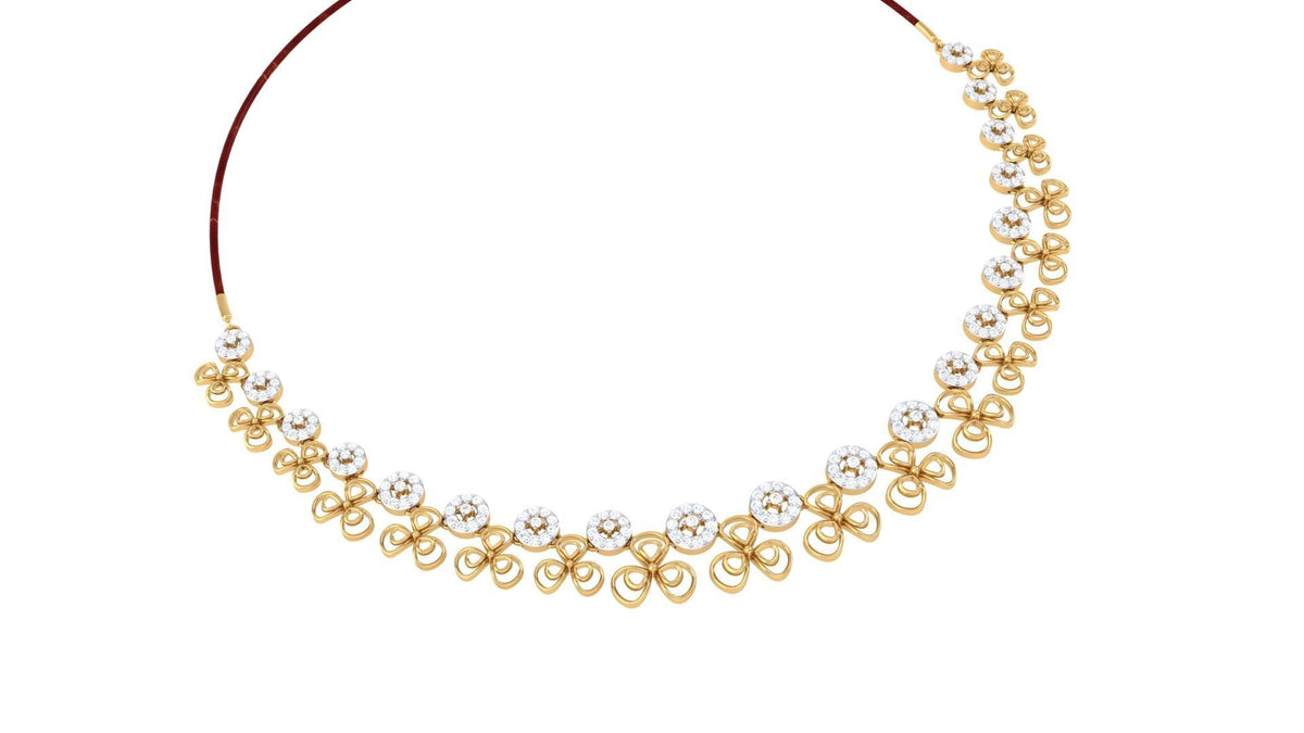 Dahlia Diamond Necklace
