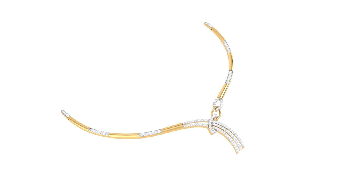 Raven Diamond Necklace