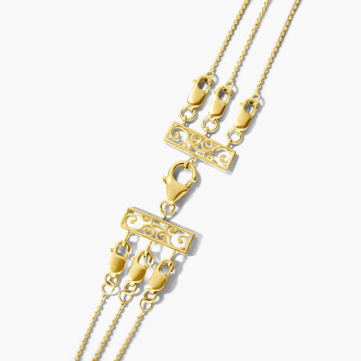 Lila Tennis Necklace
