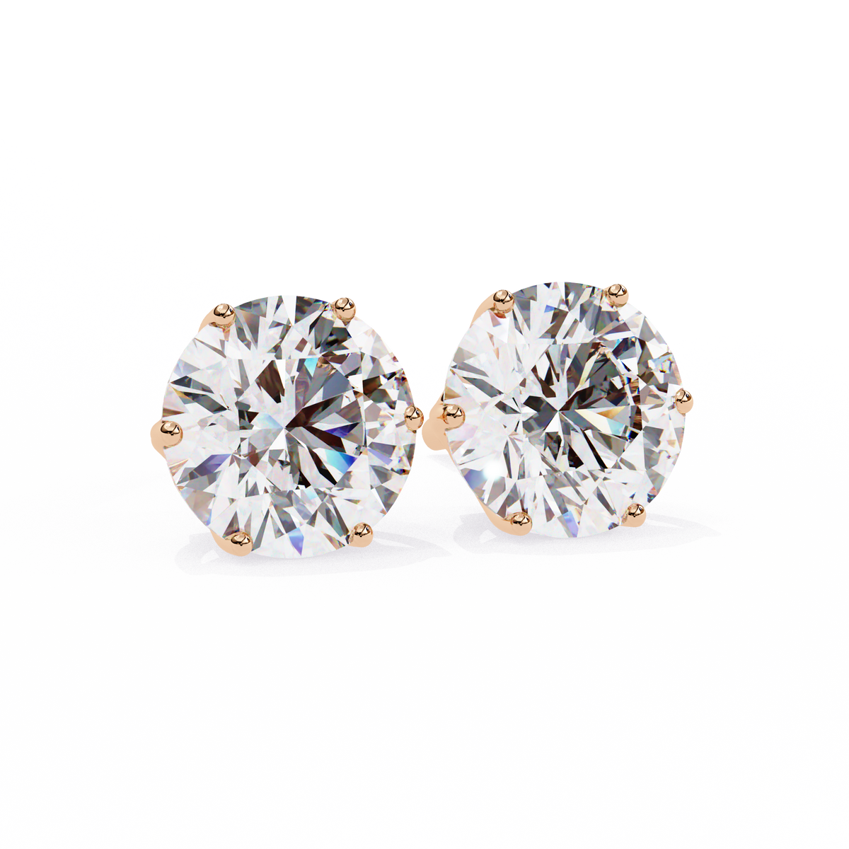 Zinnia Solitaire Earring