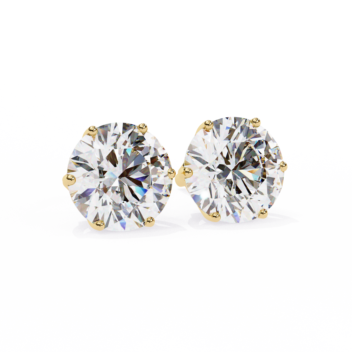 Zinnia Solitaire Earring