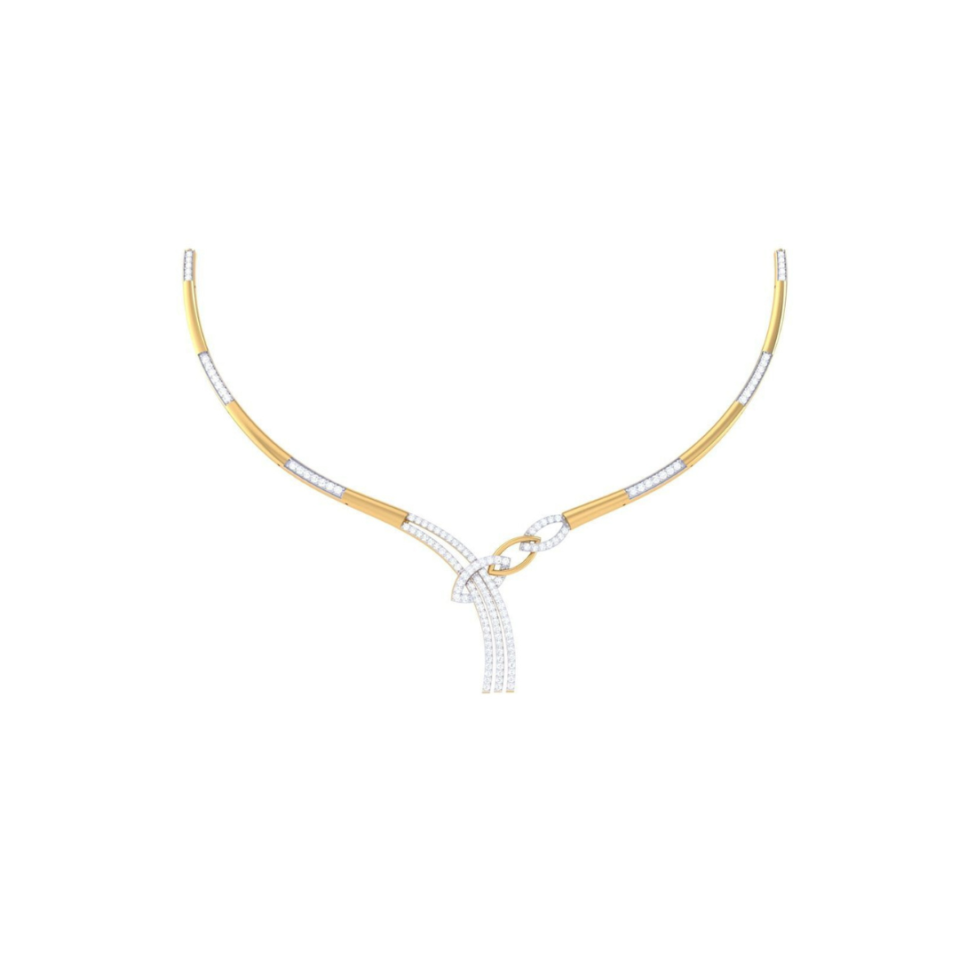 Raven Diamond Necklace