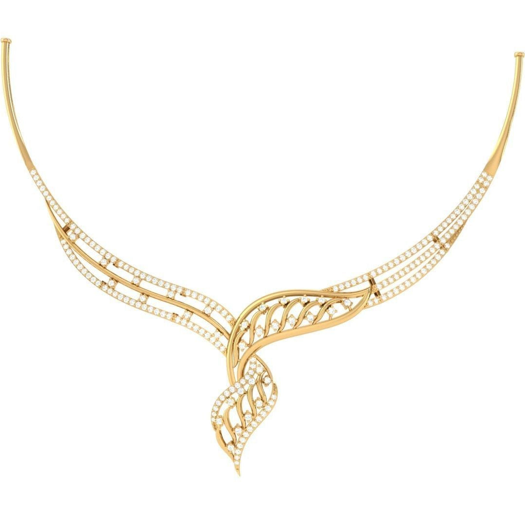 Angel Diamond Necklace